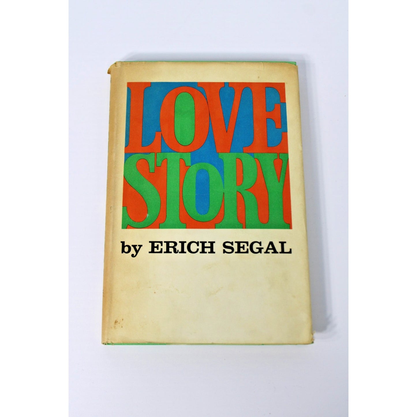 Love Story By Erich Segal First Book Club Edition 1970 Hardcover with DJ