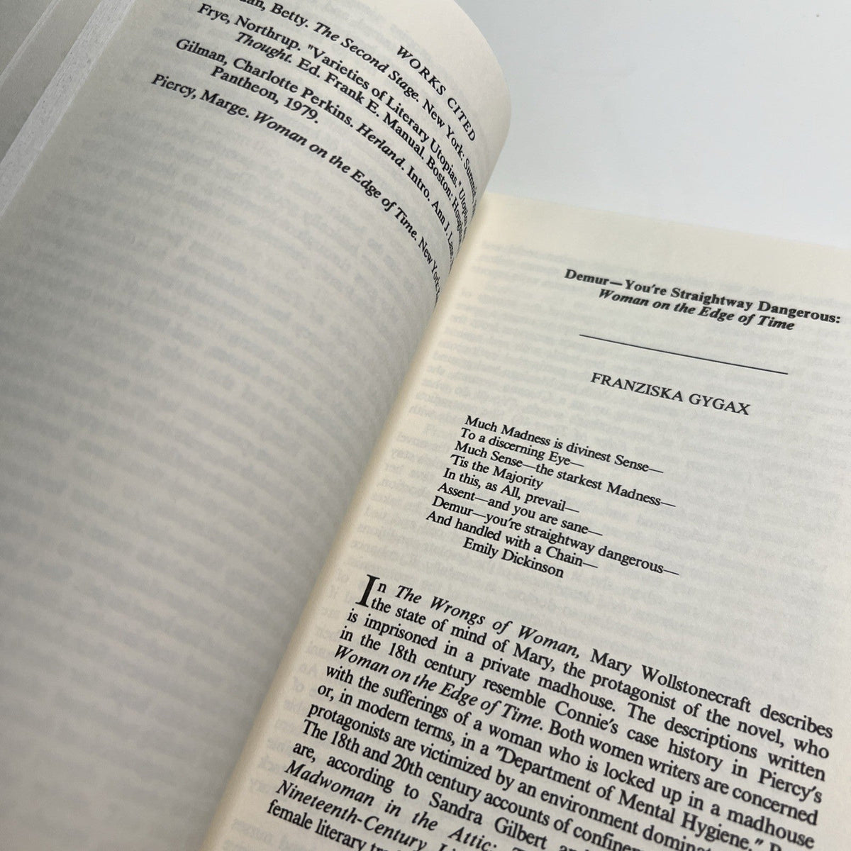 1991 PB 1st Edition Ways Of Knowing Essays On Marge Piercy Mobile Alabama Pub