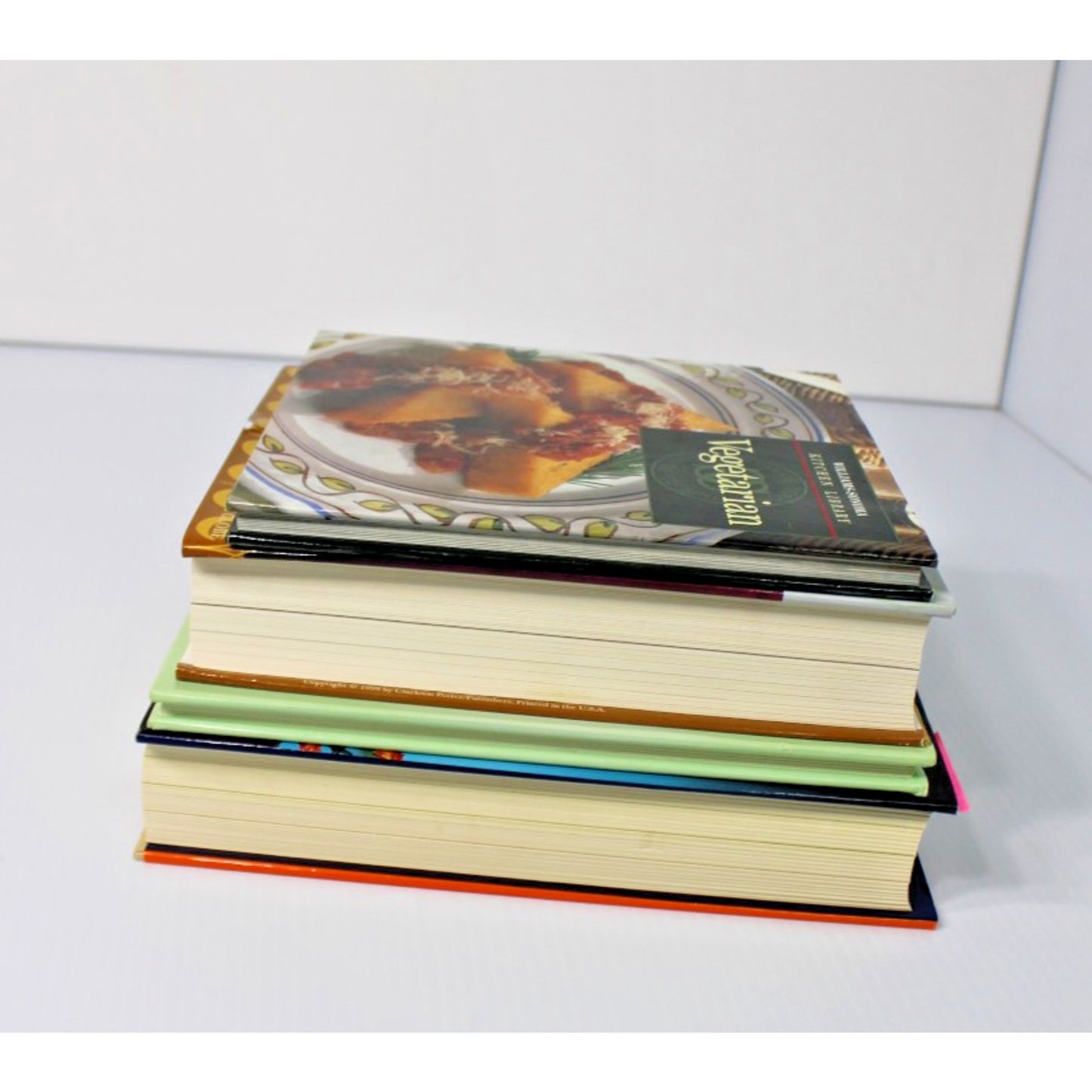 4 Healthy Cookbooks: Vegetarian Cooking For Everyone, World Vegetarian, 1990s