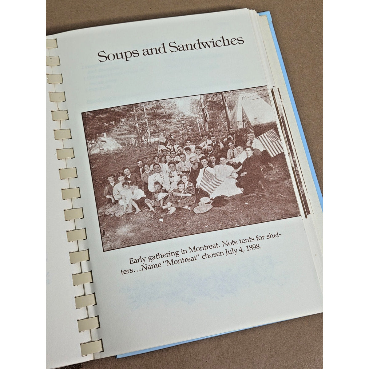 Inside the Gate- Montreat Scottish Society Cookbook Vintage 1989 NC History