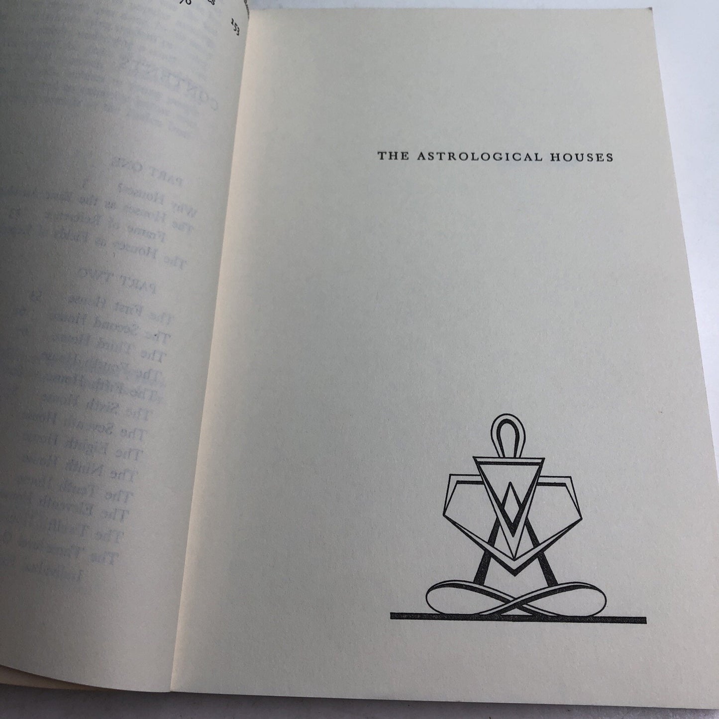 Astrological Houses The Spectrum of Individual Experience Dane Rudhyar 1972 PB