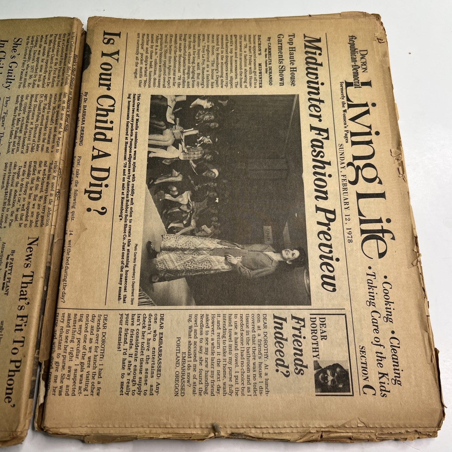 National Lampoon Sunday Newspaper Parody Sequel To 1964 High School Yearbook ￼