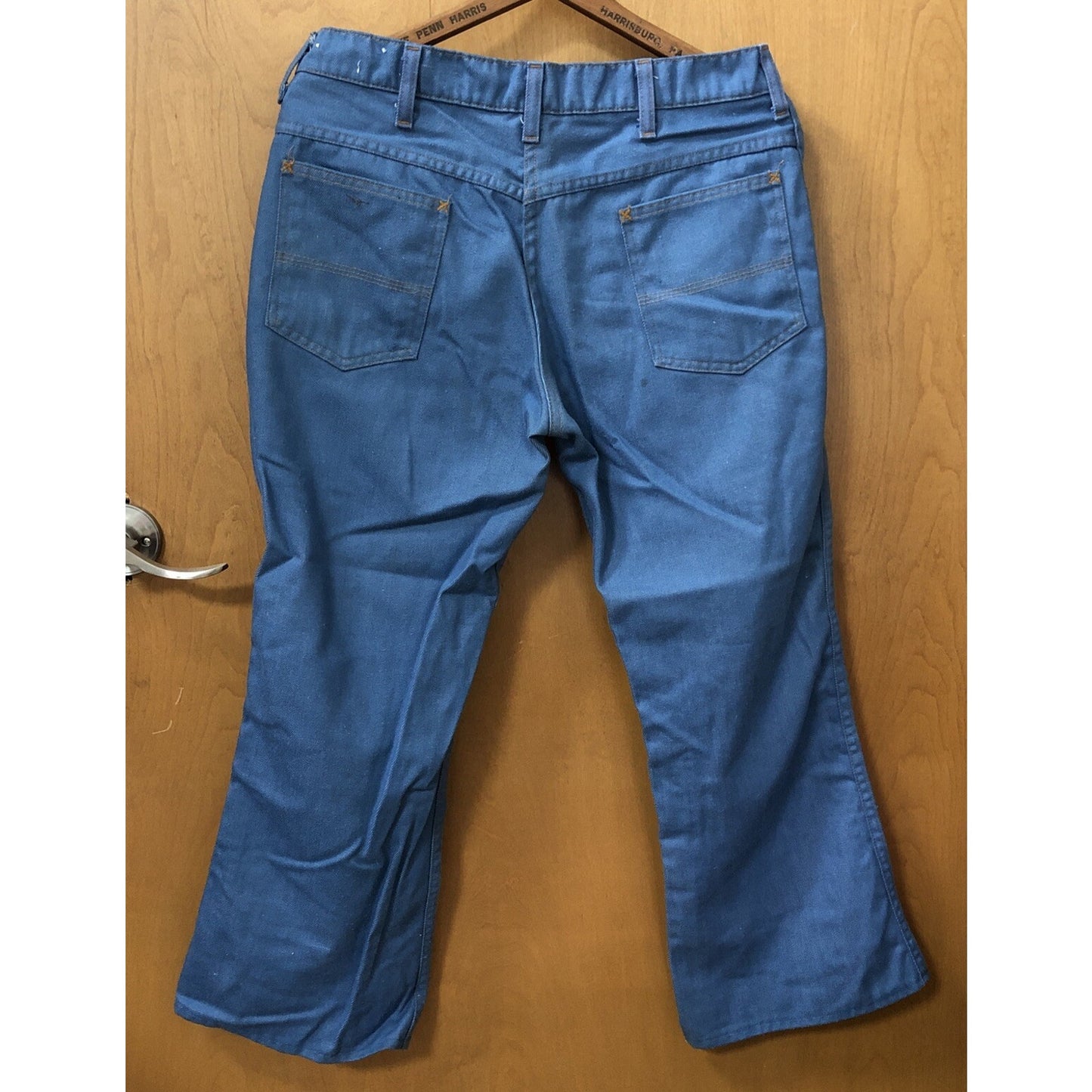 Vintage JC Penney Denim Jeans Size 18 Husky Boot Cut 32x36 Pants 26 Inch Inseam