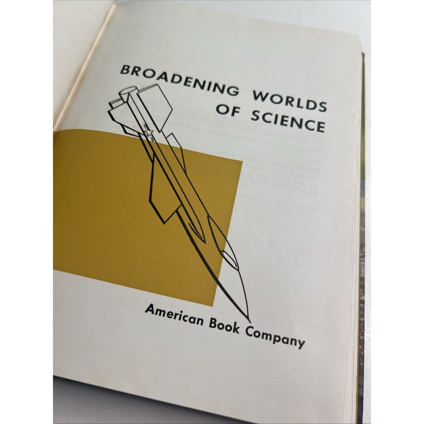 Broadening Worlds of Science #8 by Jacobson, King & Killie 1959 Hardcover