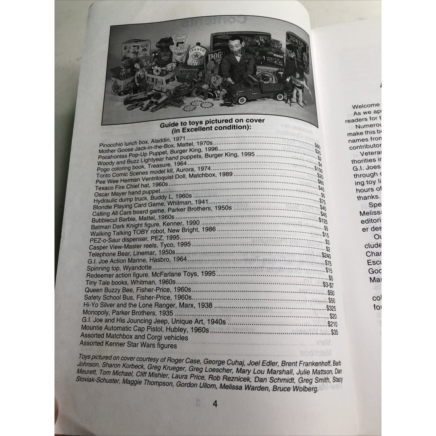 Toys & Prices 1997 4th Edition Price Guide by Sharon Korbeck Krause Publications