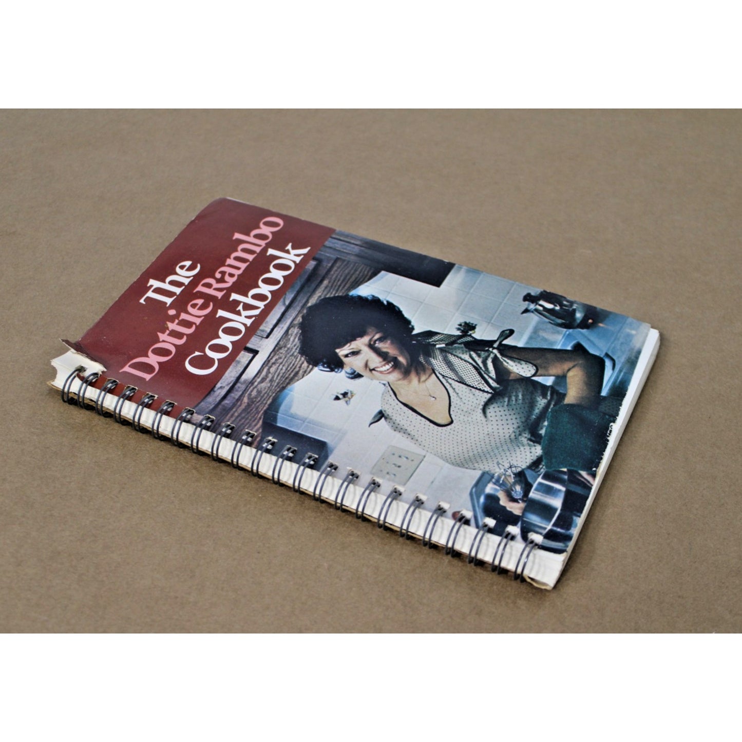 The Dottie Rambo Cookbook Seasoned With a Song, 1979, Spiral Bound