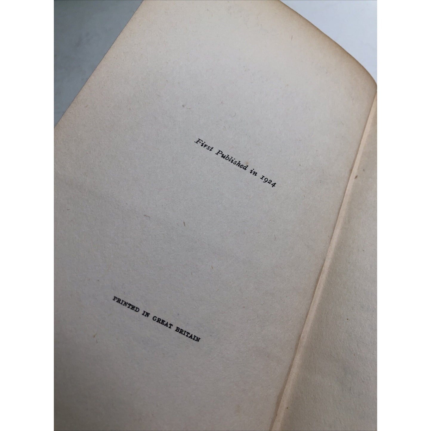 1924 Edition HC FANCY NOW by ‘EVOE’ E. V. Knox Illustrated by George Morrow