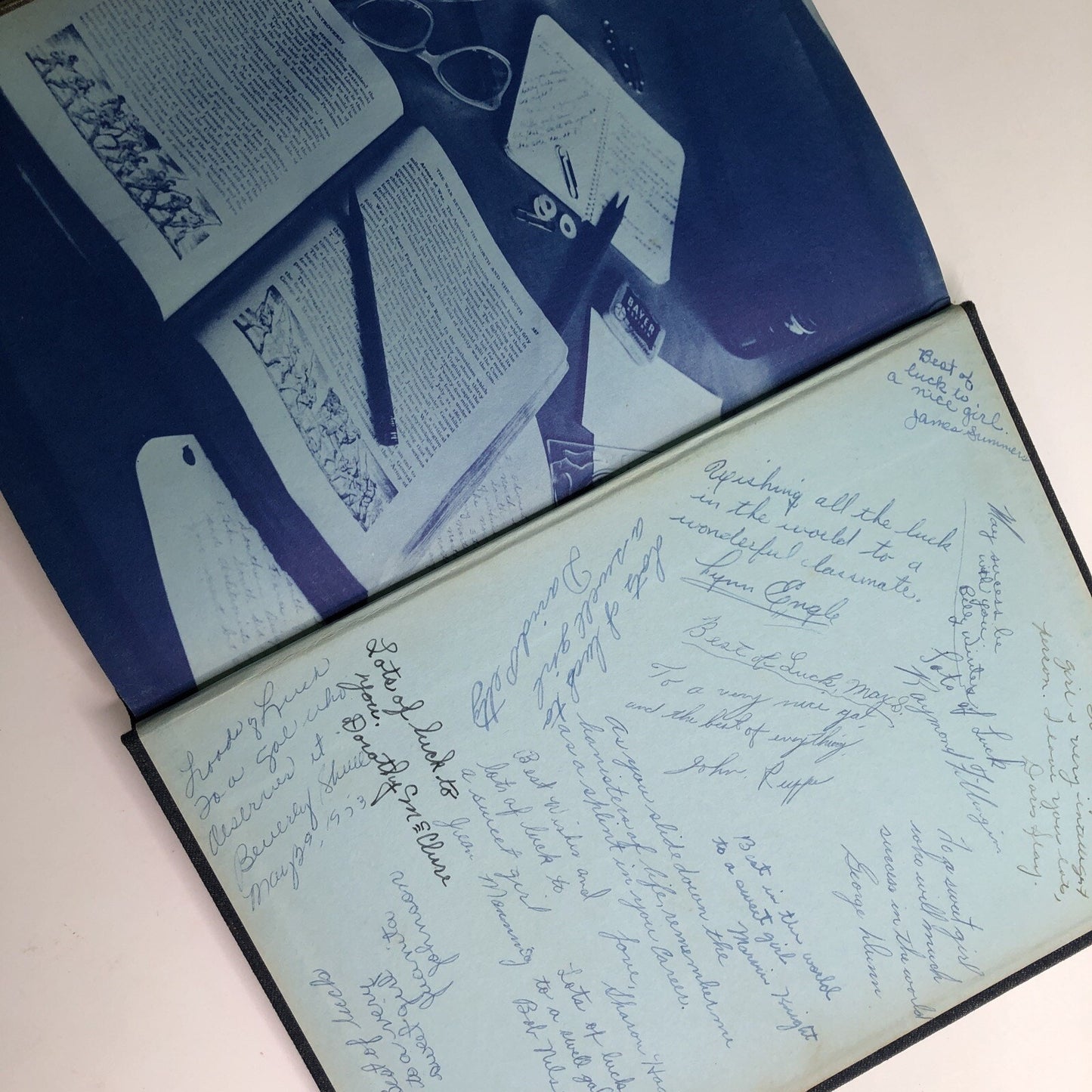 1953 Mohian Murphy High School Yearbook Mobile Alabama AL Denim Edition