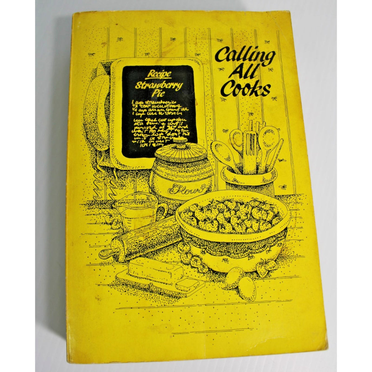Vintage 1982 Calling All Cooks Cookbook Telephone Pioneers of America Alabama AL