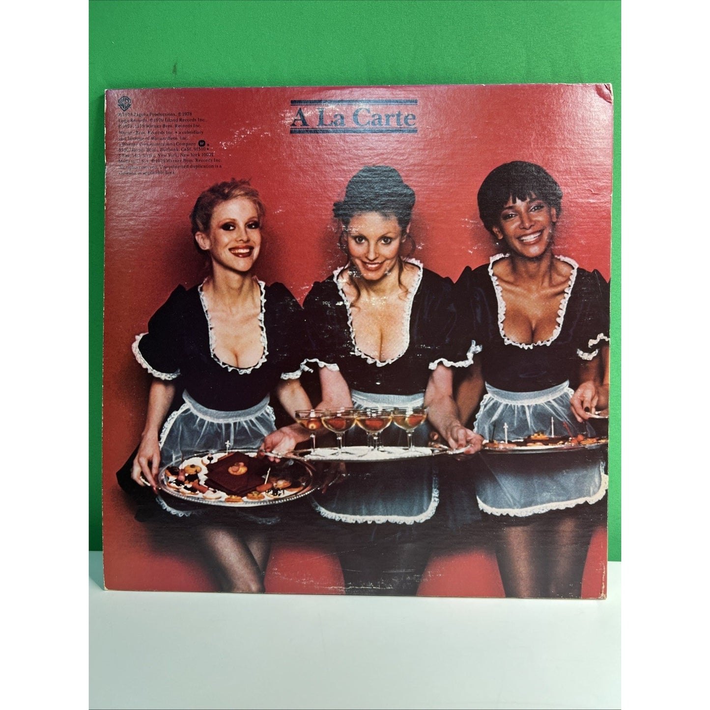 A La Carte 1979 Warner PROMO 2 LP B-52's Robert Palmer Mavis Staples GATEFOLD