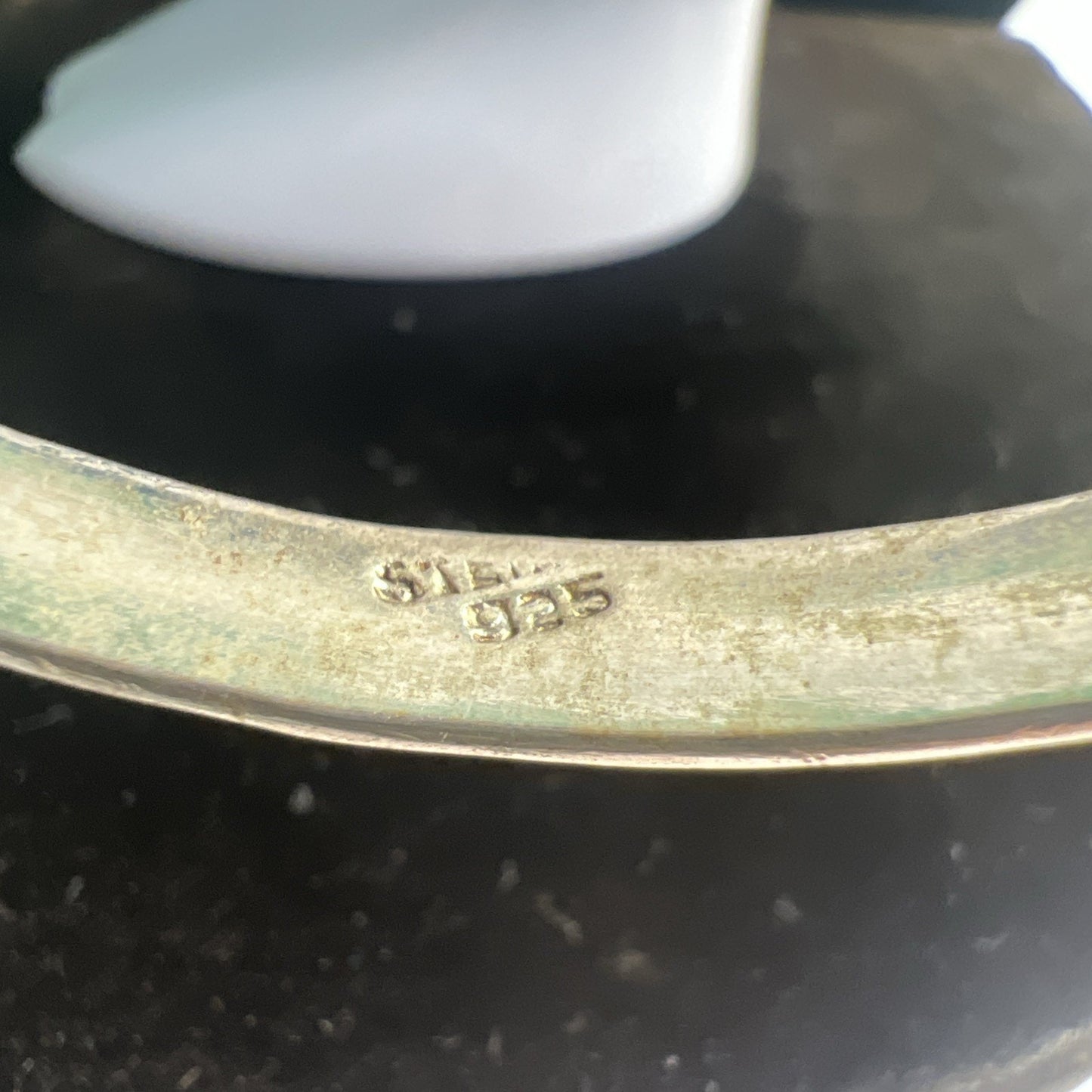 Vintage Mexico Sterling 925 Bangle Bracelet 21 Grams Solid