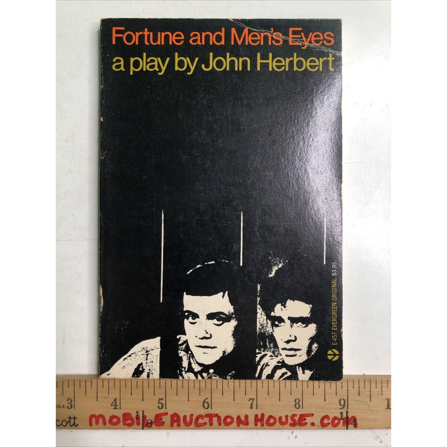 1967 FORTUNE AND MEN'S EYES by John Herbert Play Paperback
