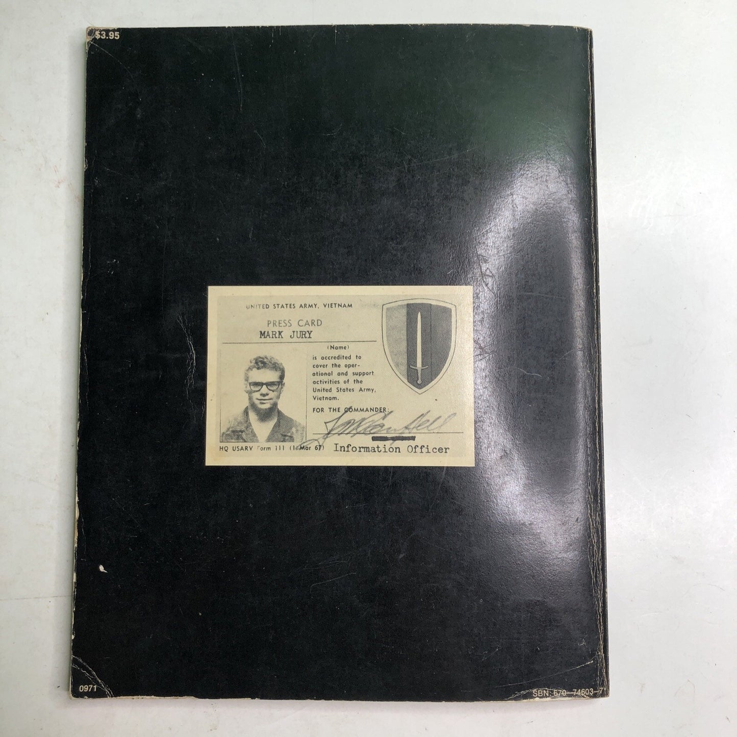 The Vietnam Photo Book by Mark Jury 1971 Paperback 1st Edition RARE