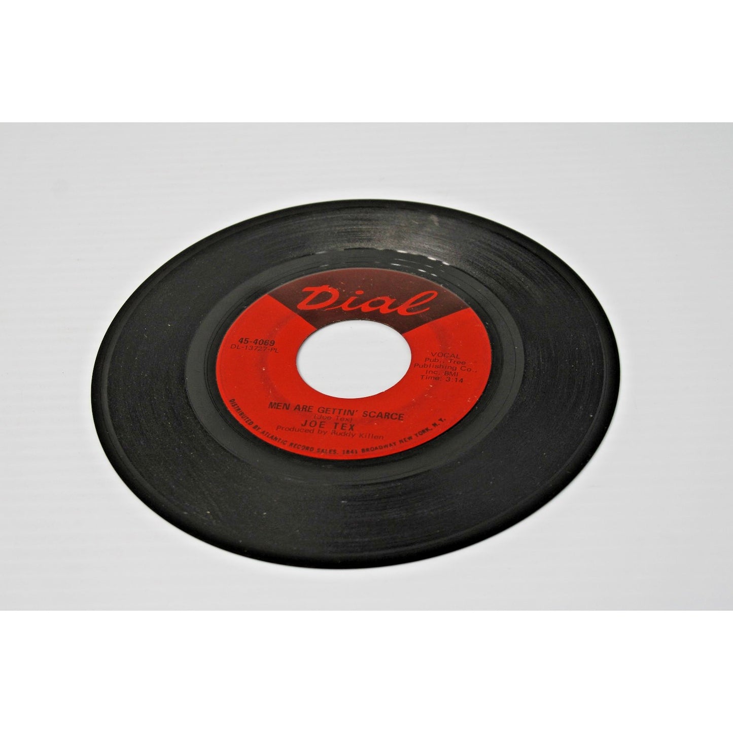 Joe Tex- Men Are Gettin' Scarce/ You're Gonna Thank Me, Woman- RARE Dial 7"- VG