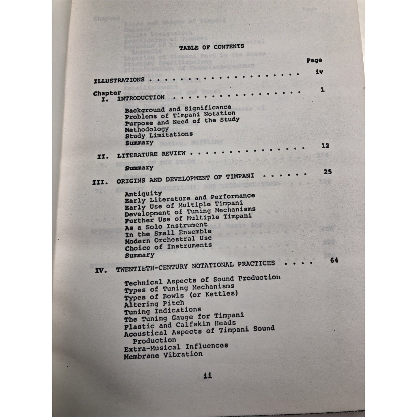 SIGNED Timpani Scoring Techniques In The Twentieth Century John James Papastefan