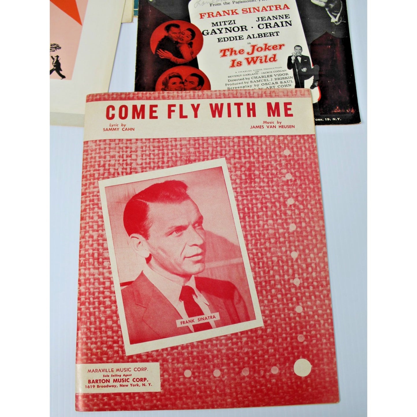 Vintage Sheet Music- Frank Sinatra Classics- James Jimmy Van Heusen, Sammy Cahn