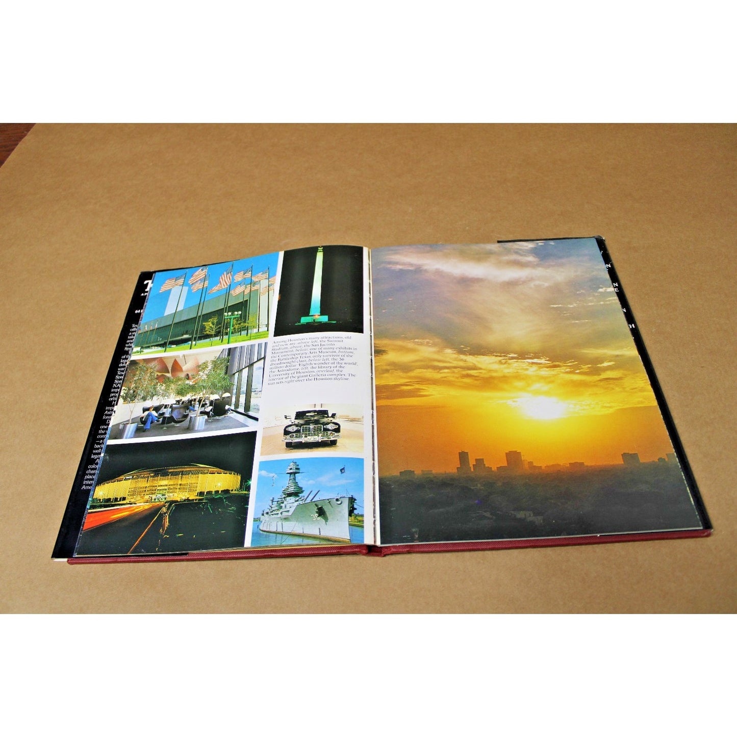Texas : A Picture Book to Remember Her By, 1979 w/ 64 Color Photos, Dust Jacket