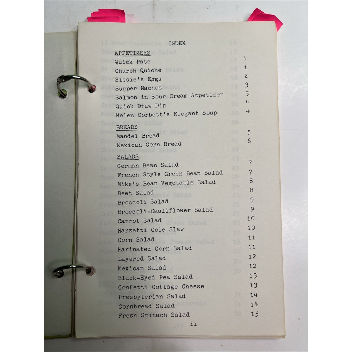 1983 Mid-Cities Unit Of Church Women United Tasting Bee Recipes Cookbook