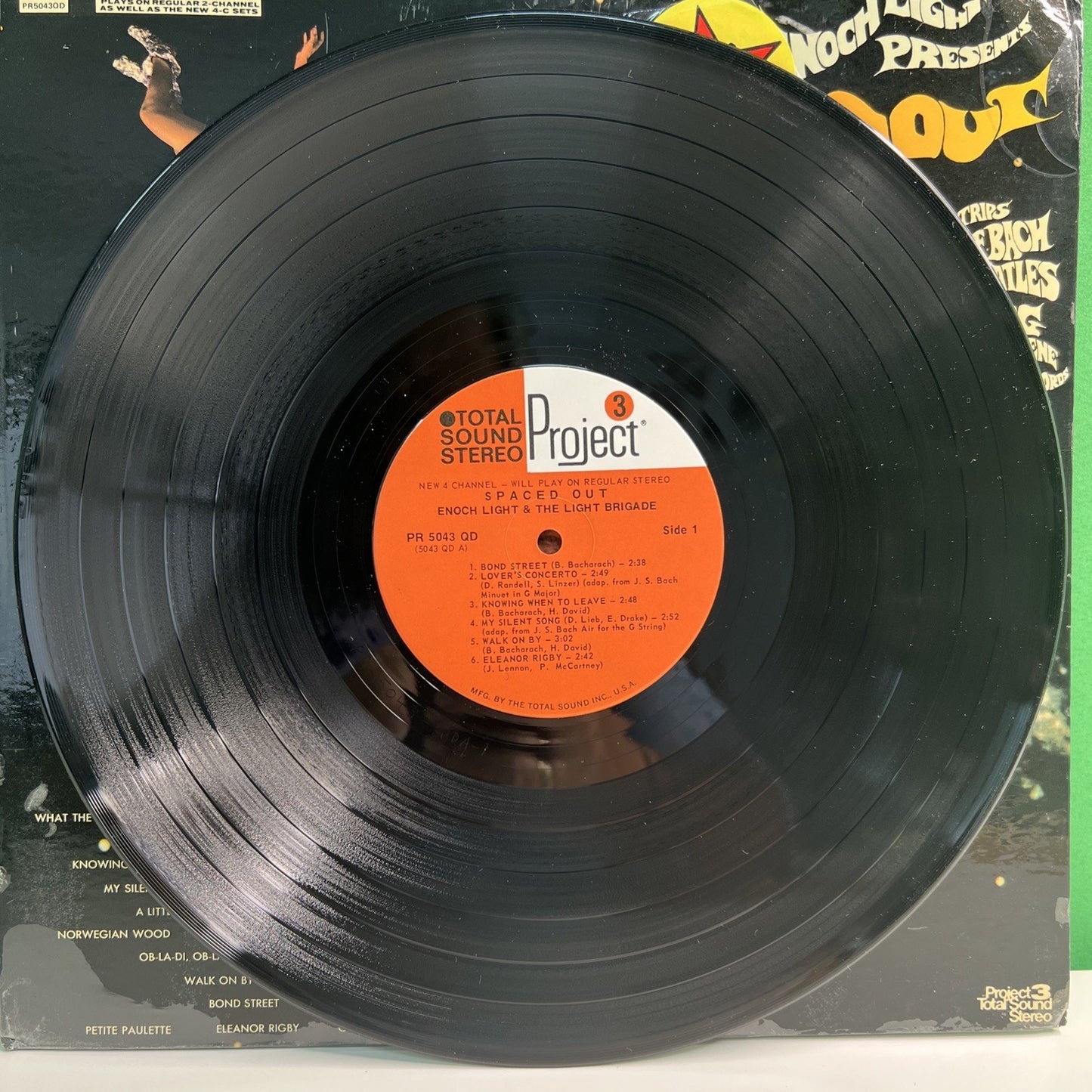 Enoch Light Presents Spaced Out LP Vinyl Record Album Gatefold 1969