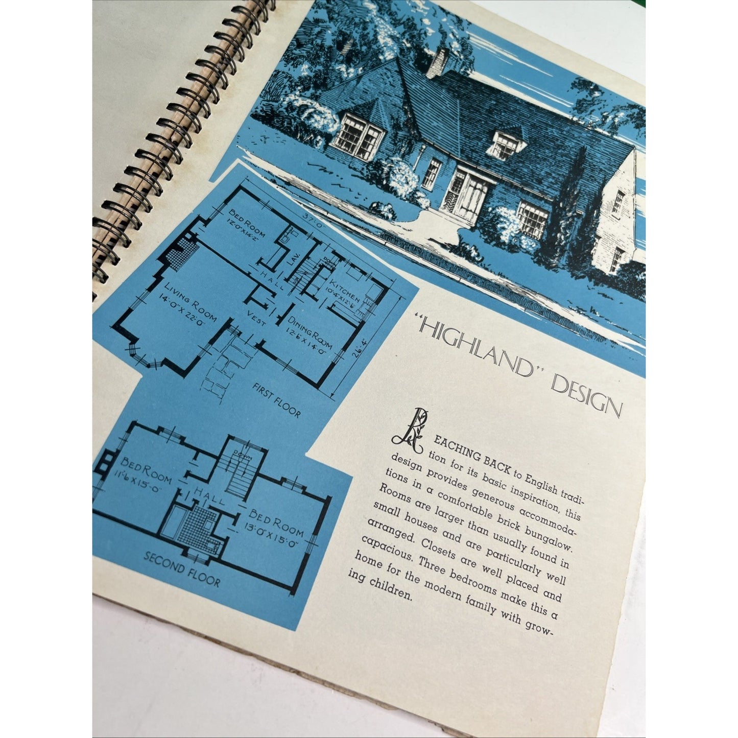 RARE 1946 A Place To Hang Your Heart Architect’s Portfolio Small Home Designs