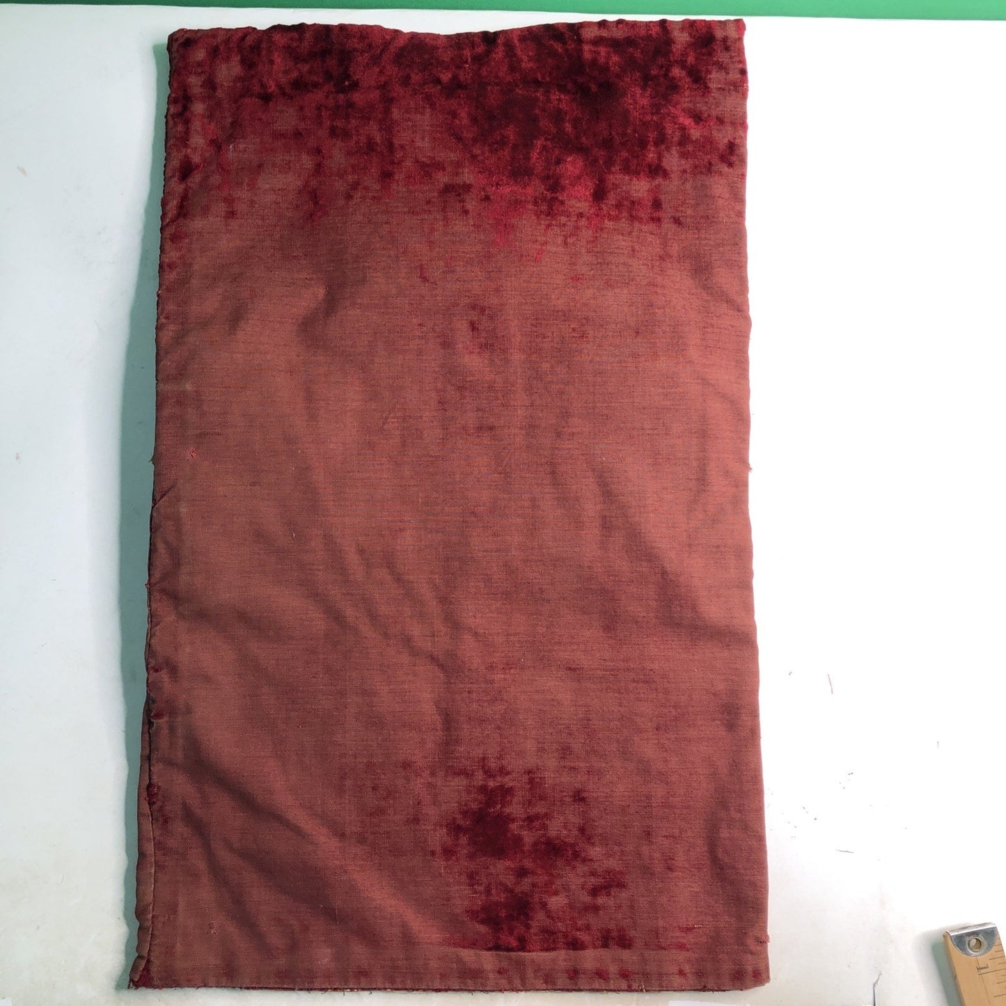 Beautiful Jewish Sefer Torah Mantle Cover Vintage European Judaica 22”x14”