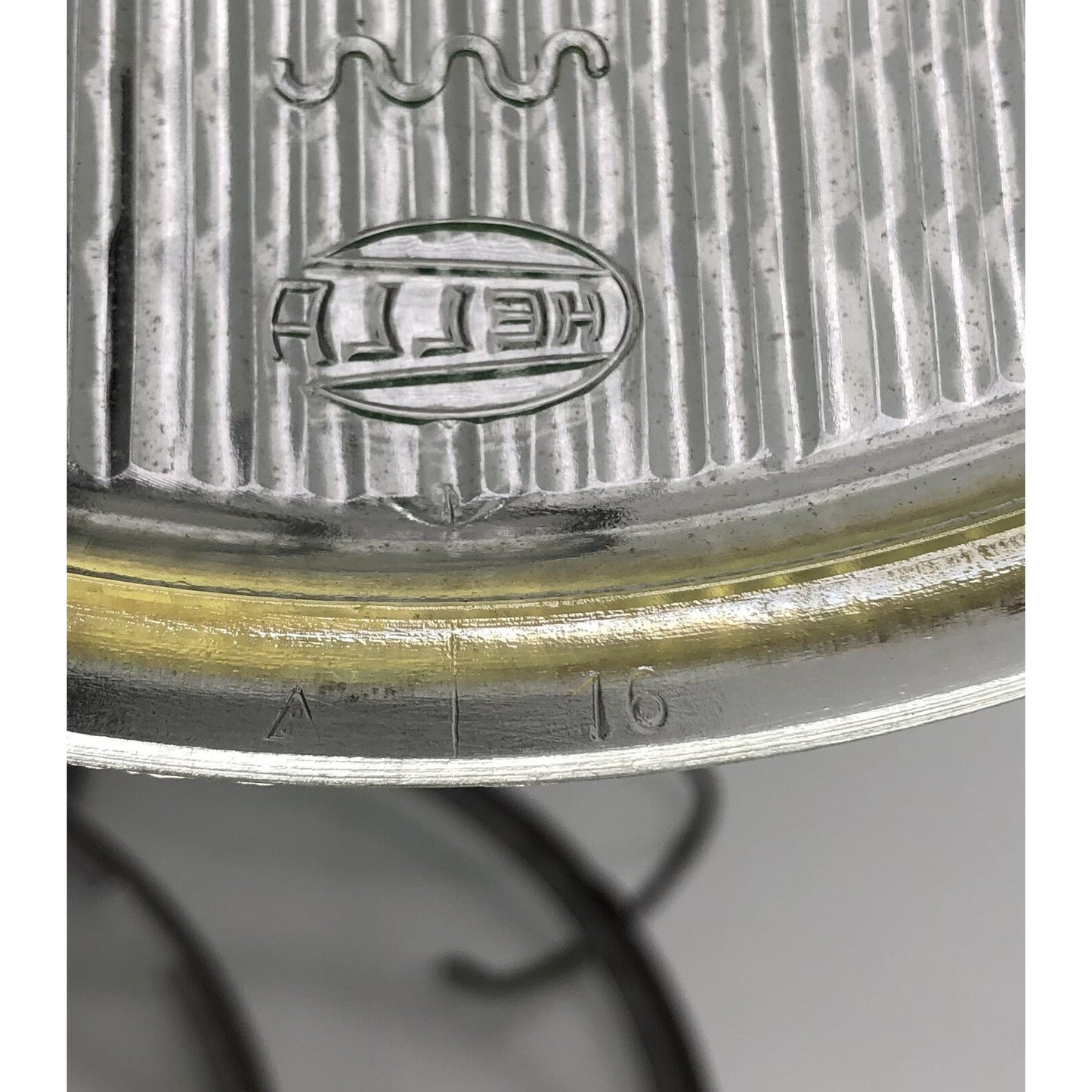 Vintage HELLA Volkswagen VW Logo Headlight Glass Lens & Assembly