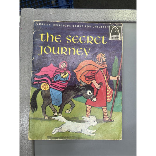 1968 The Secret Journey Religious Book for Children Arch Books Virginia Mueller