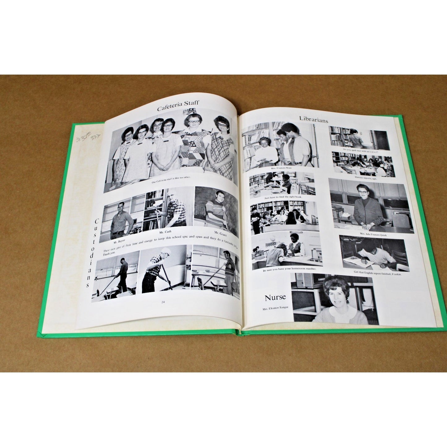 Vintage 1972-73 The Highlander Yearbook, Shelburne Junior High, Staunton, VA
