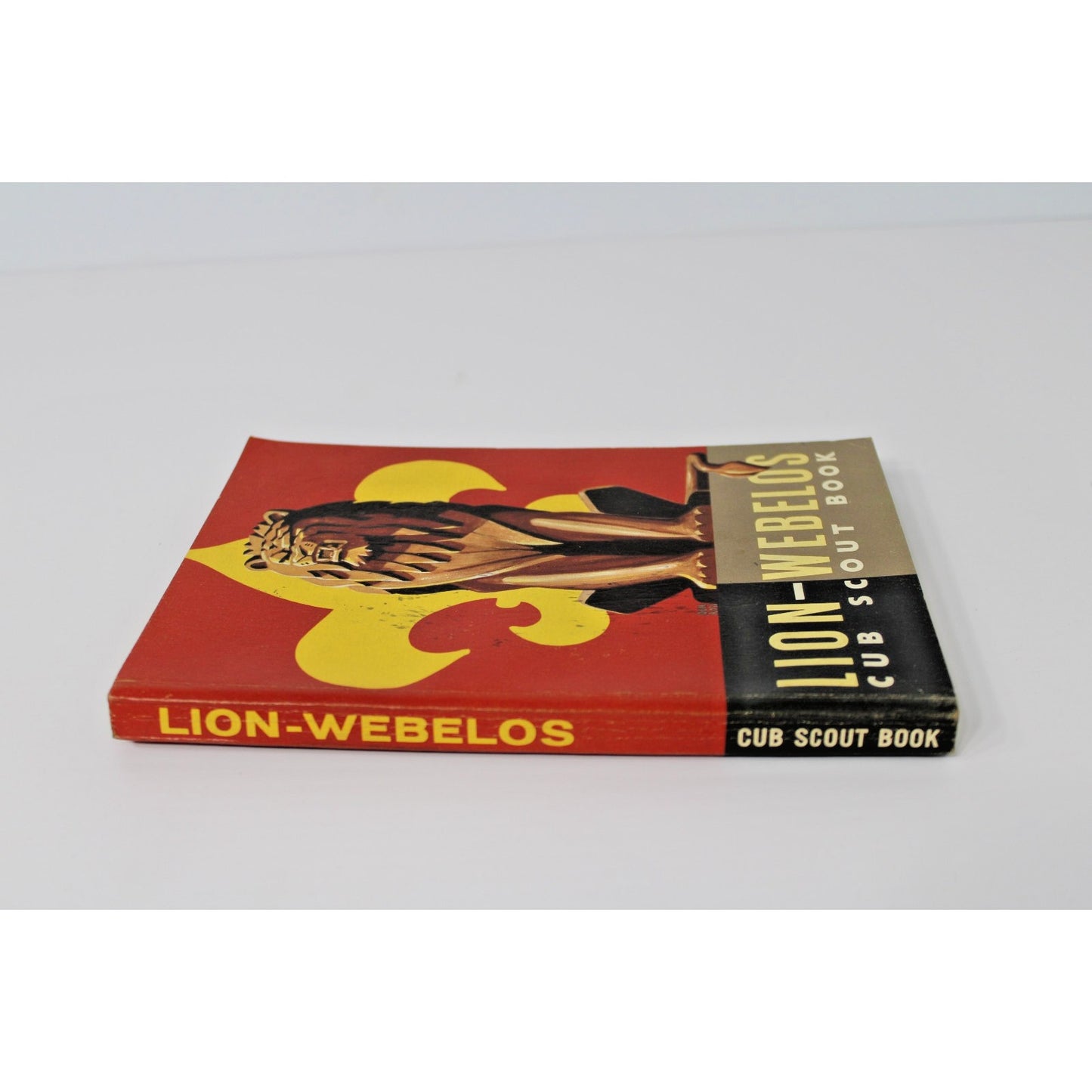 Vintage 1965 Lion-Webelos Cub Scout Book by the Boys Scout Of America (BSA)