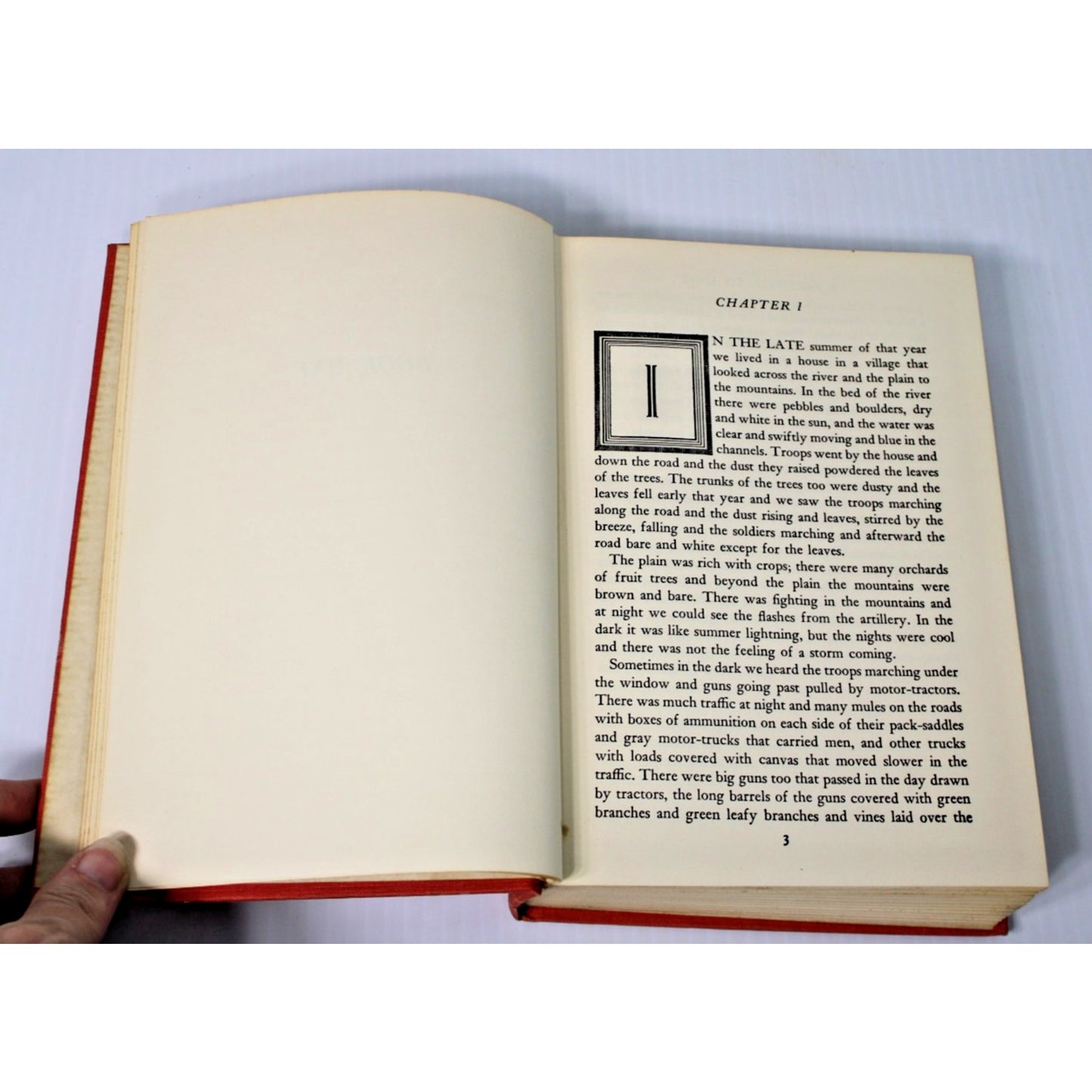 3 Volume Set- Ernest Hemingway- Farewell to Arms, To Have and Have Not, For Whom
