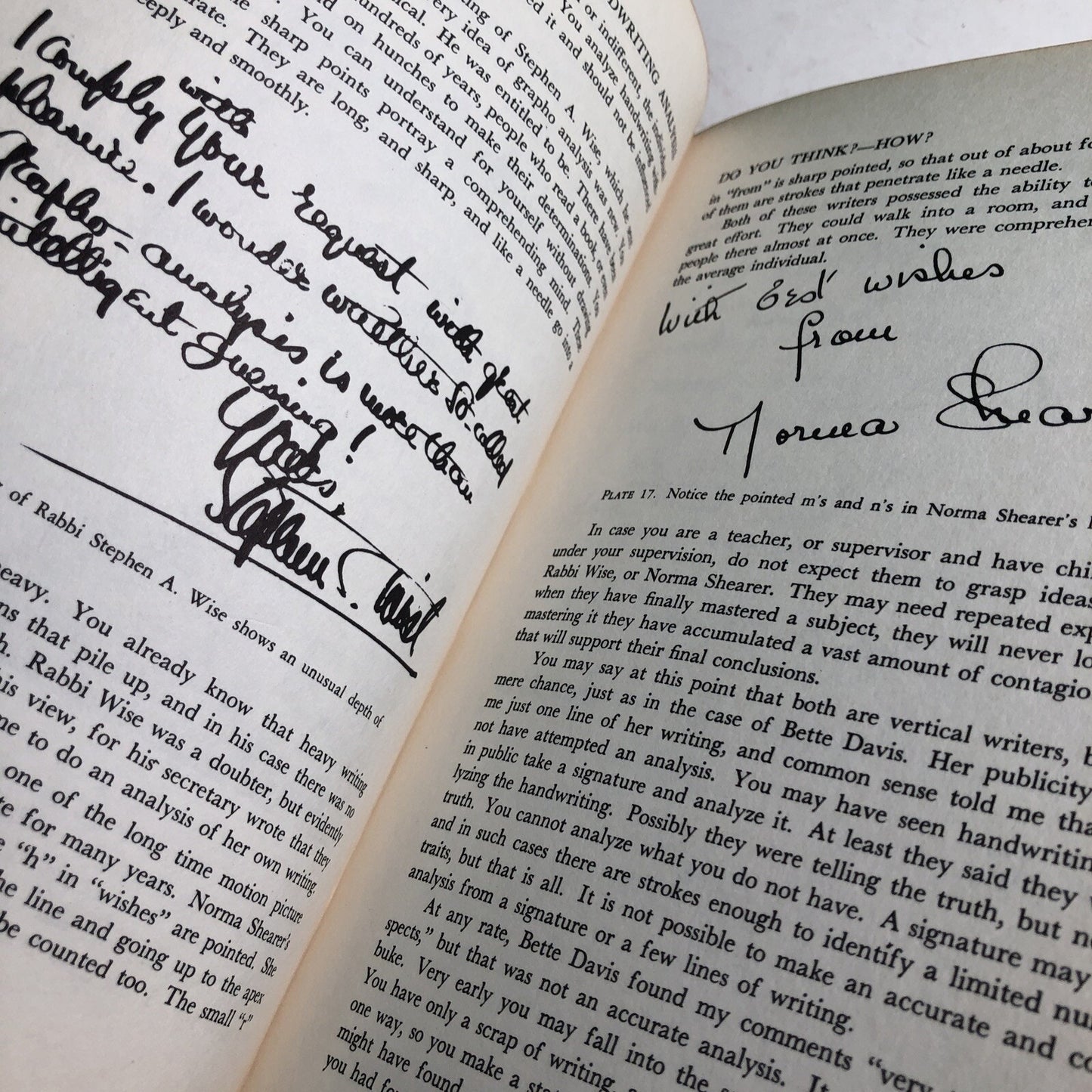 Handwriting Analysis The Art and Science 1959 M.N. Bunker Hard Cover Dust Jacket