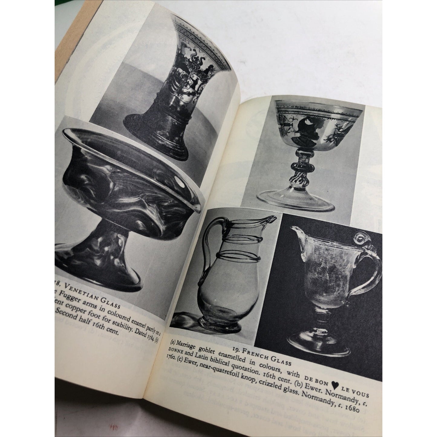 HAYNES & E. BARRINGTON Glass through the Ages 1959 Revised Paperback Illustrated
