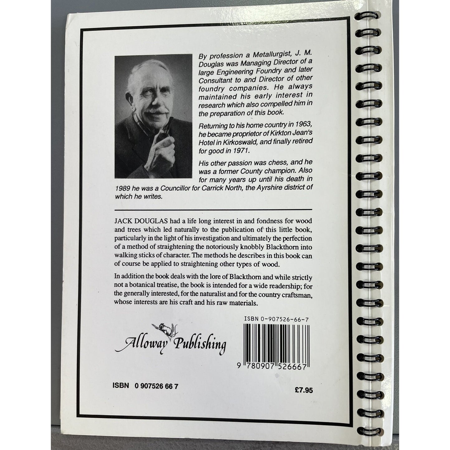 Blackthorn Lore And The Art Of Making Walking Sticks By John Murchie Douglas