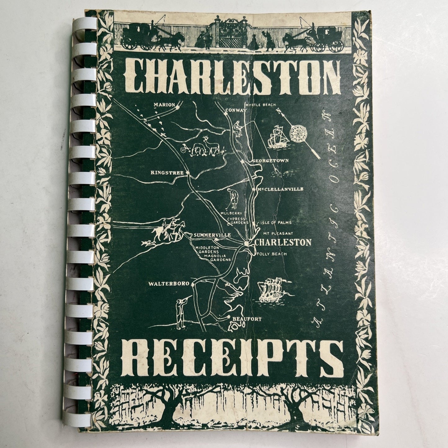 Charleston Receipts by the Junior League 1950 19th Printing 1974 Cookbook
