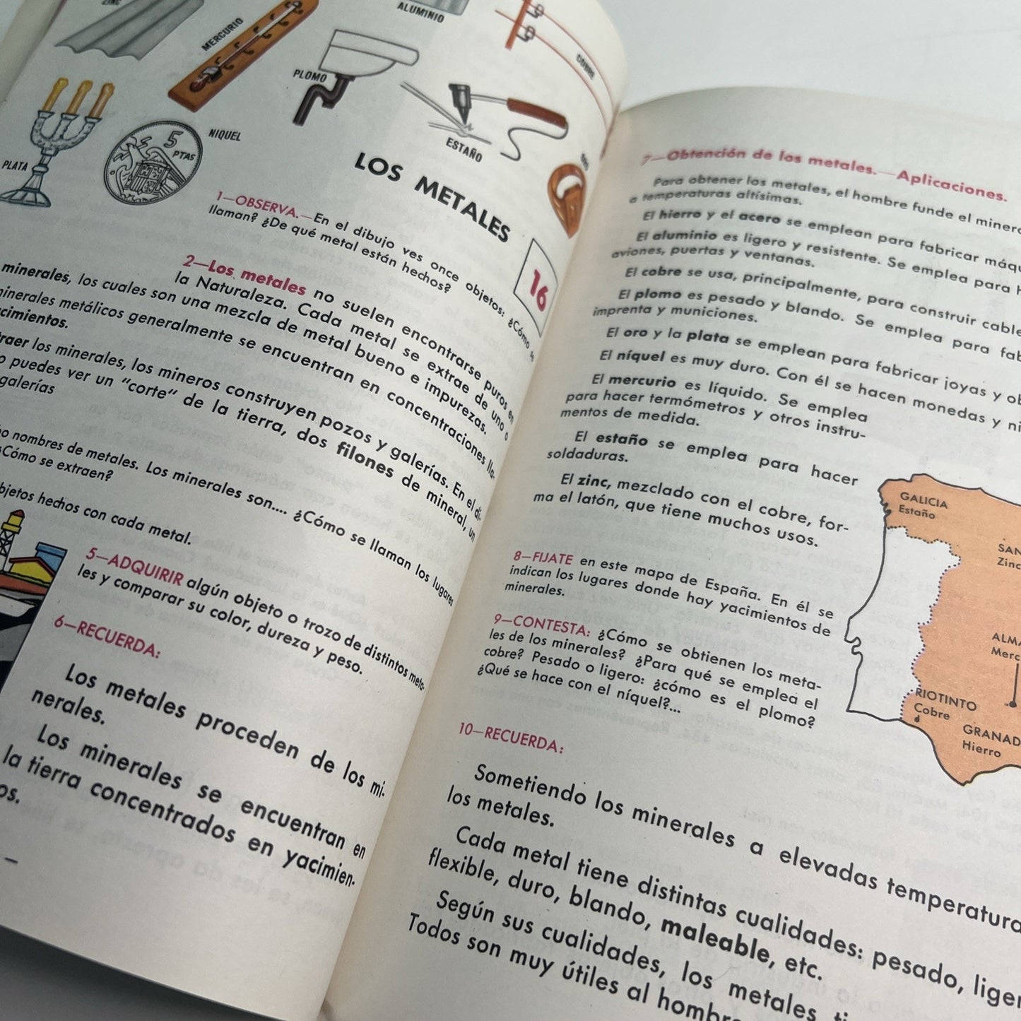 1974 Unidades Didacticas Tercer Curso Spanish Primer By Antonio Alvarez Perez PB