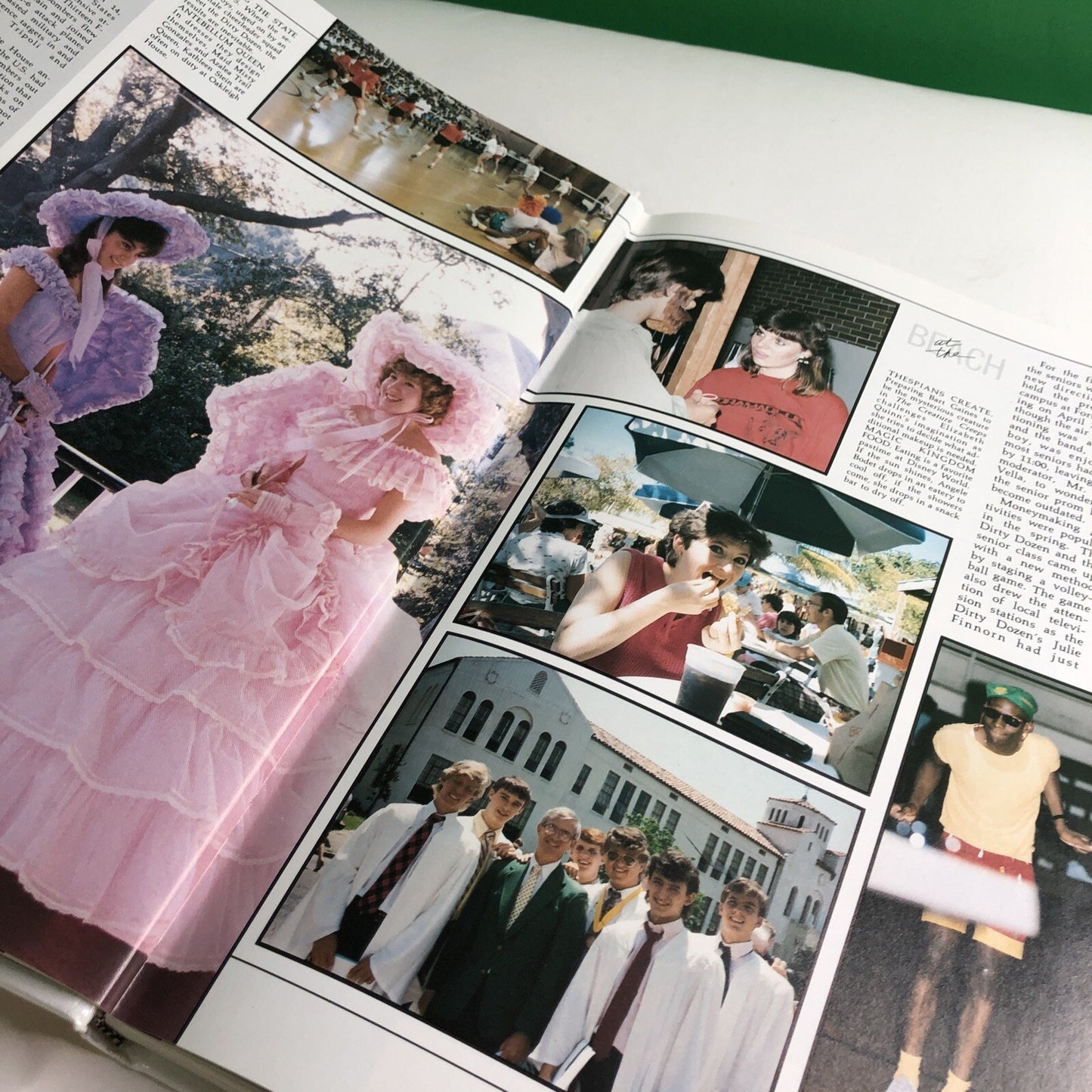 1986 - 1987 McGill Toolen High School Yearbook VESPIDAE Mobile Alabama AL