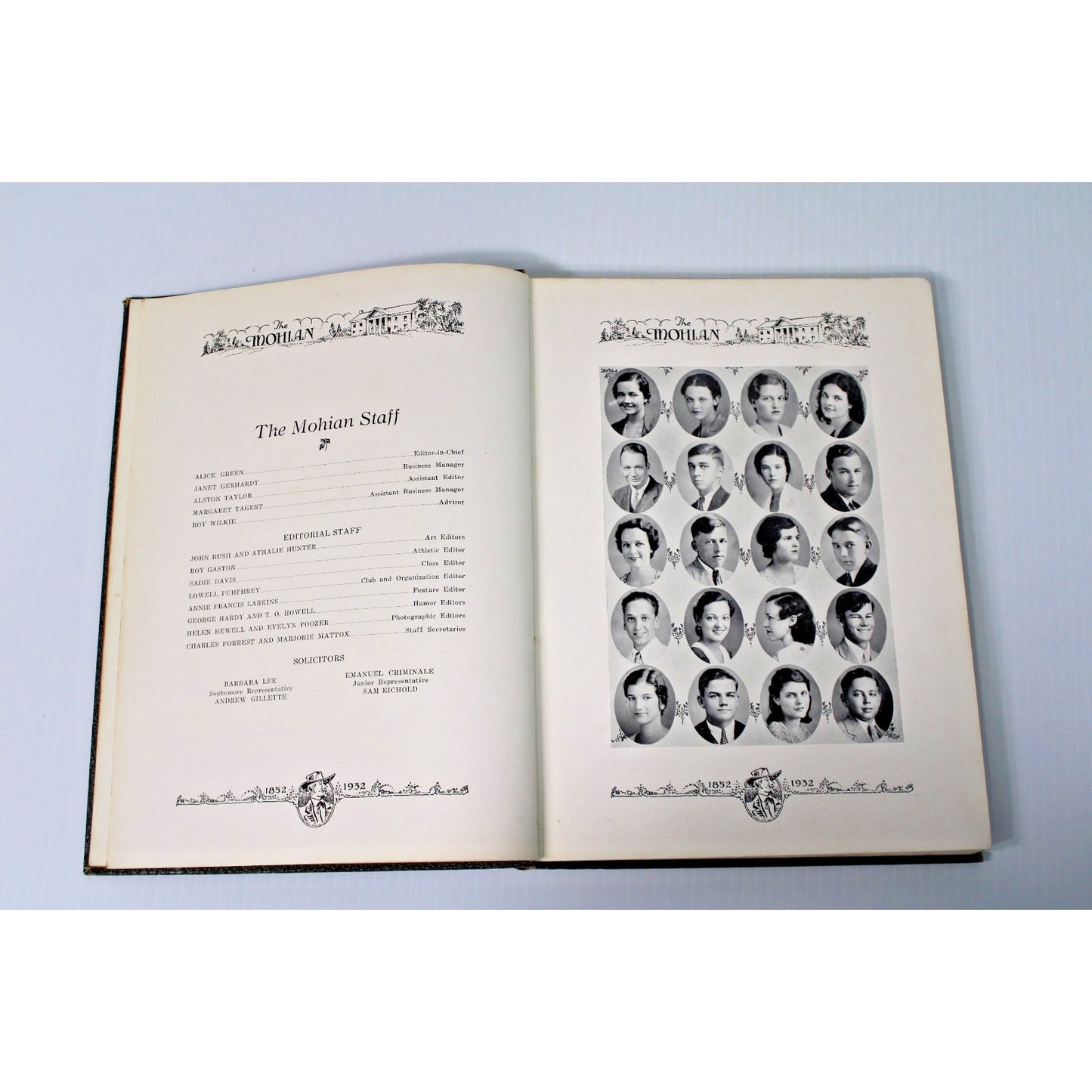 1932 Mohian Murphy High School Yearbook Mobile AL Alabama