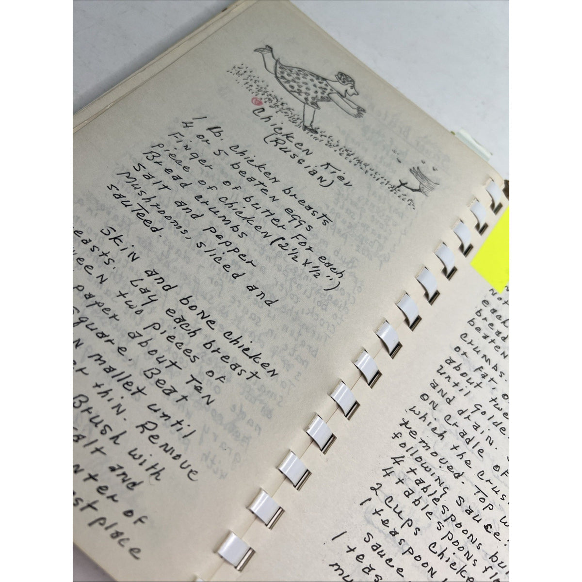 Bars To Stars Cookbook XVI U. S. Army Corps Omaha Nebraska Handwritten Recipes