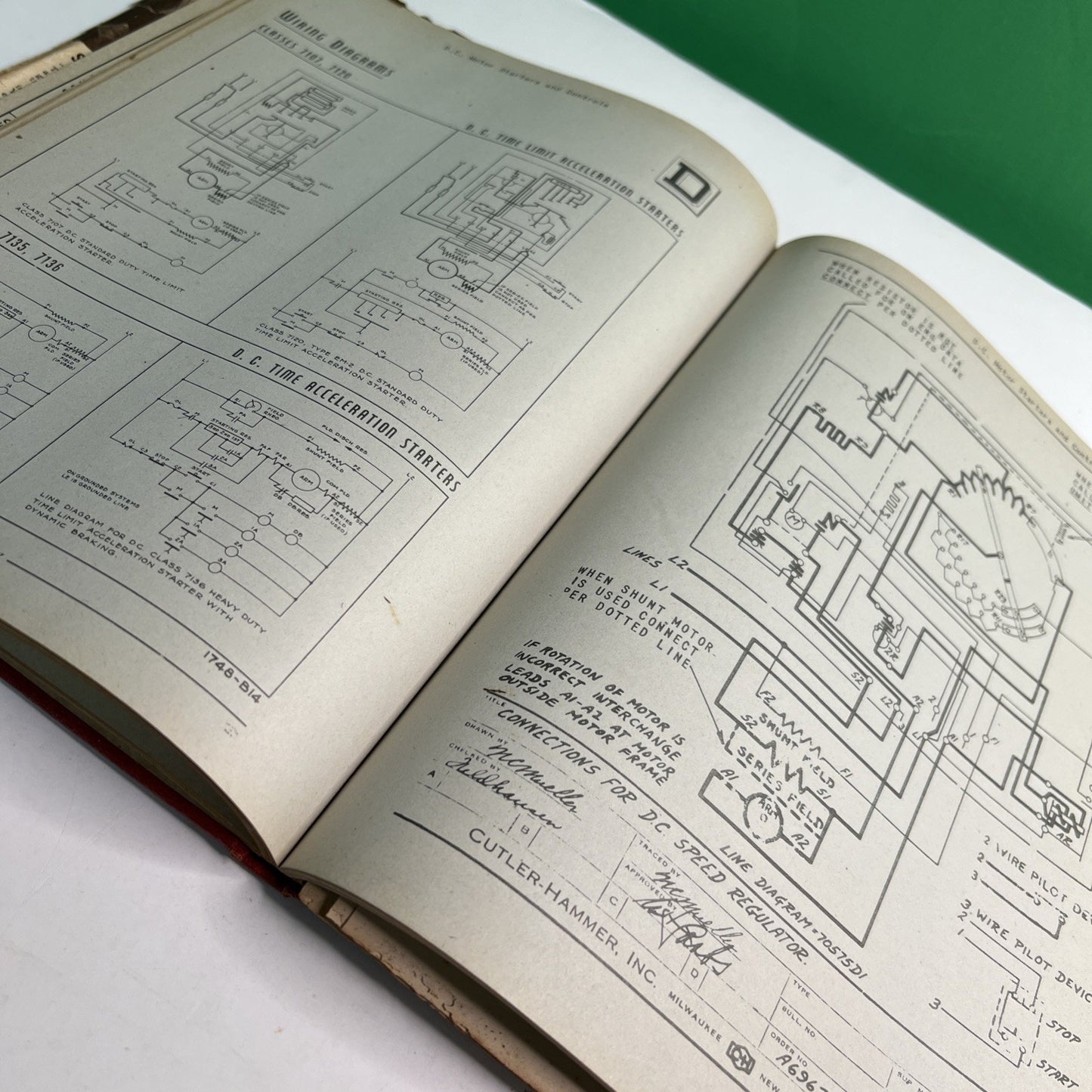 150 Shop Prints and Wiring Diagrams by Coyne Electrical School 1946 HC