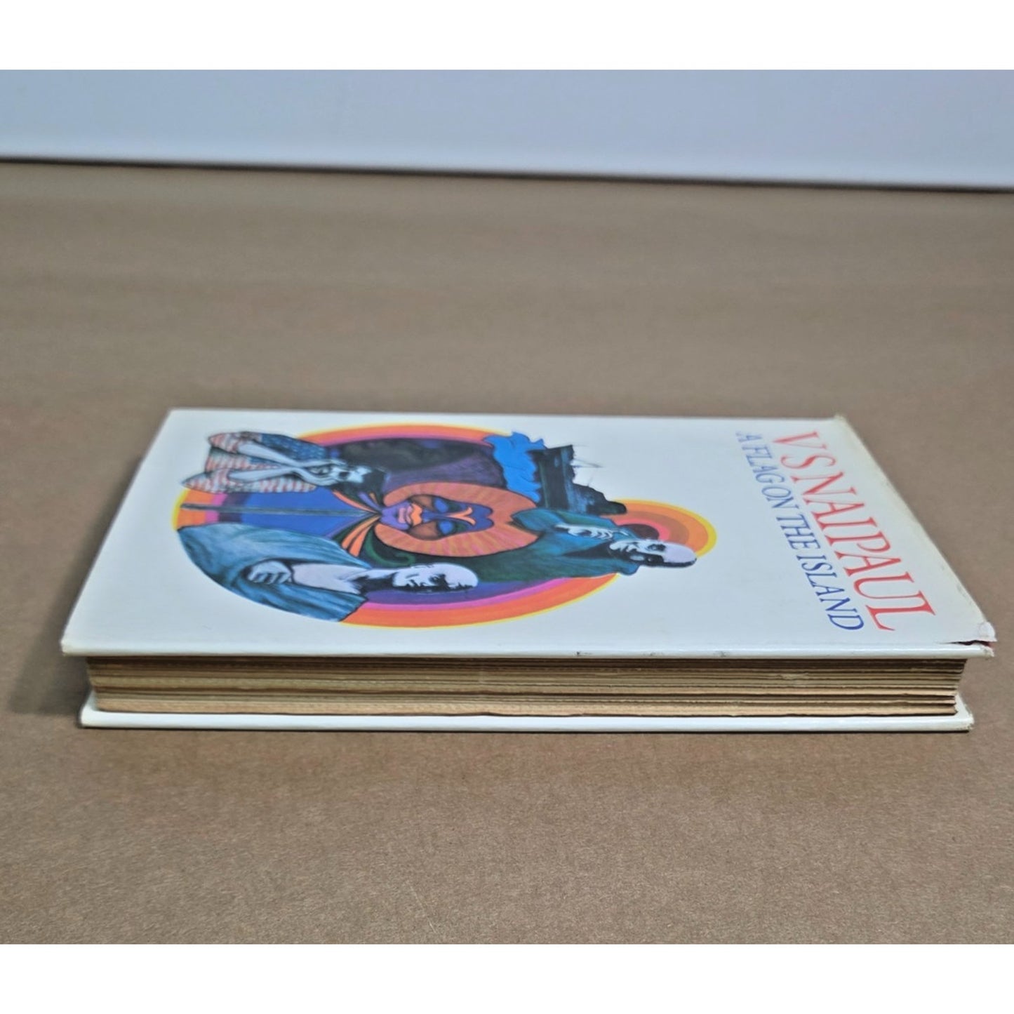V.S. Naipaul: A Flag on the Island - 1st US Edition 1967 Macmillan Nobel Author