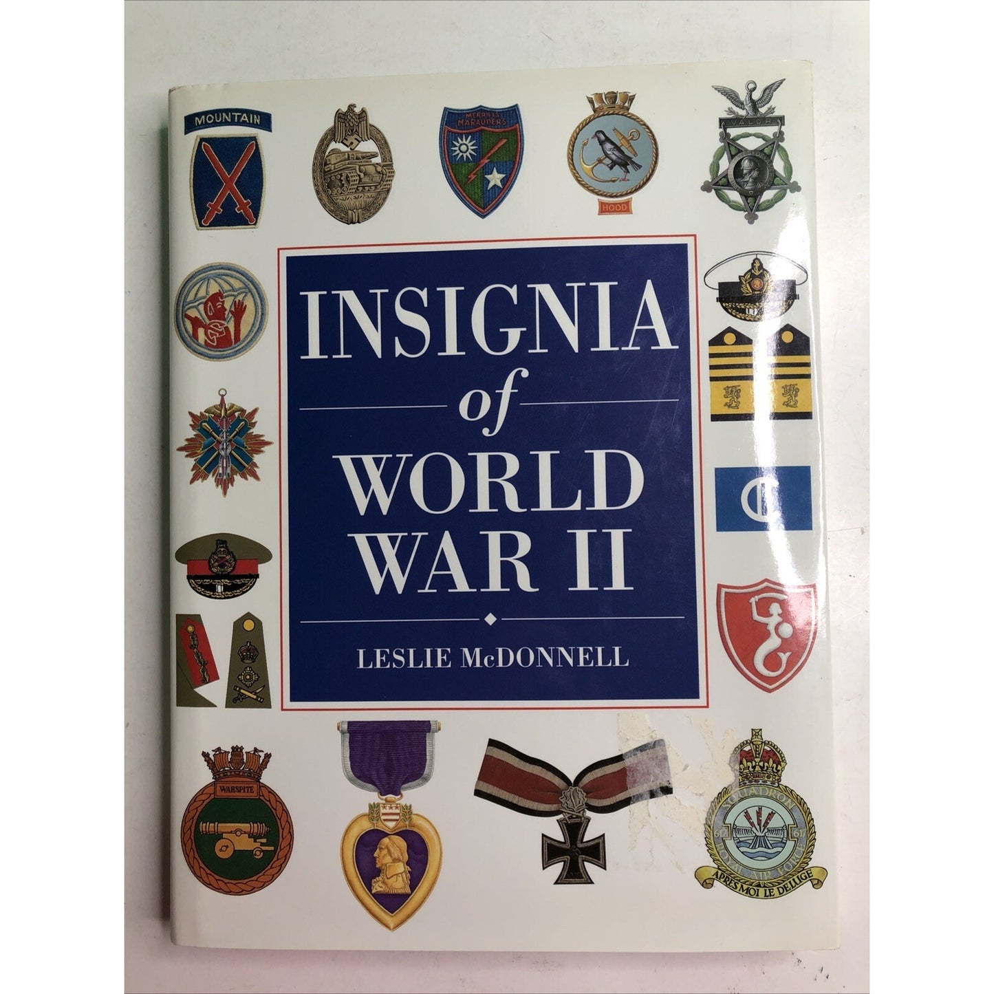 Insignia of World War II by Leslie McDonnell HC/DJ 1999