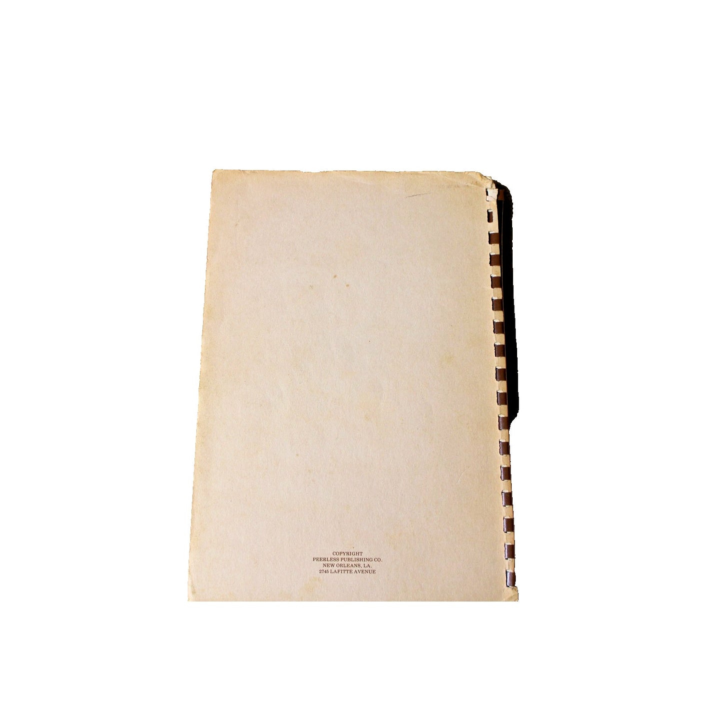 A BOOK OF FAMOUS OLD NEW ORLEANS RECIPES Louisiana Cookbook Creole Southern