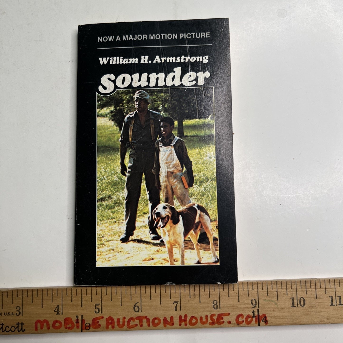 SOUNDER by William H. Armstrong 1st 1972 Harper & Row Paperback Movie Tie In