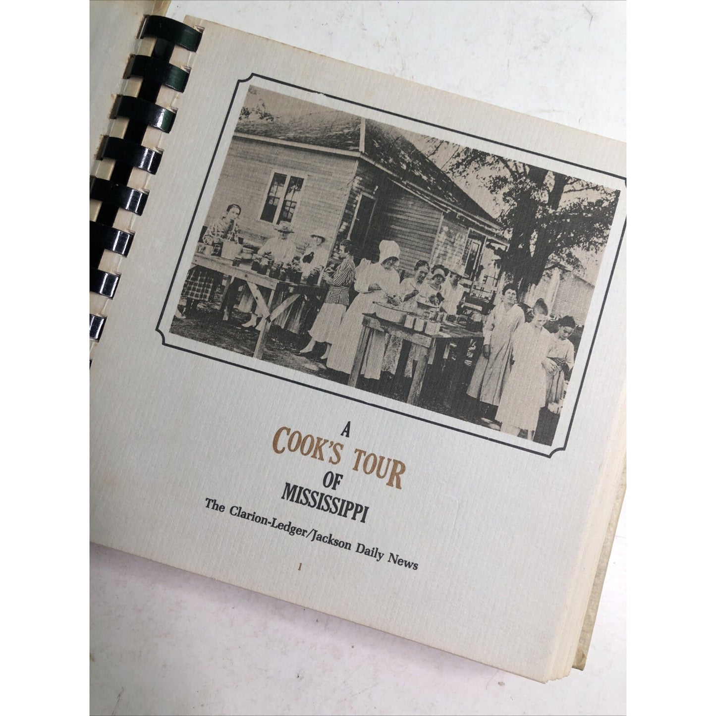 A Cook’s Tour Of Mississippi 1980 Comb Bound Willie Morris Cookbook History