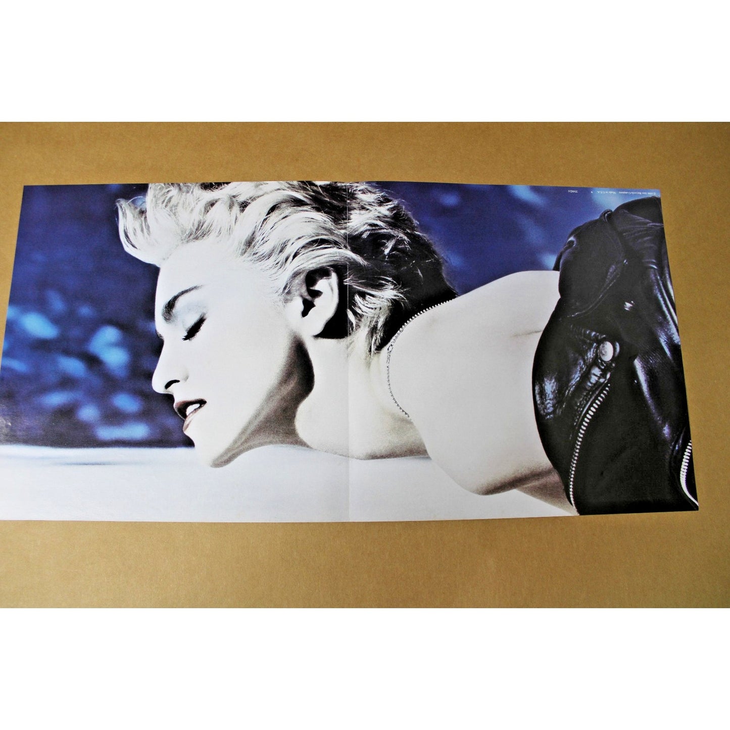 Madonna 1986 Sire Album "True Blue" Includes Poster, Lyric Sleeve NM