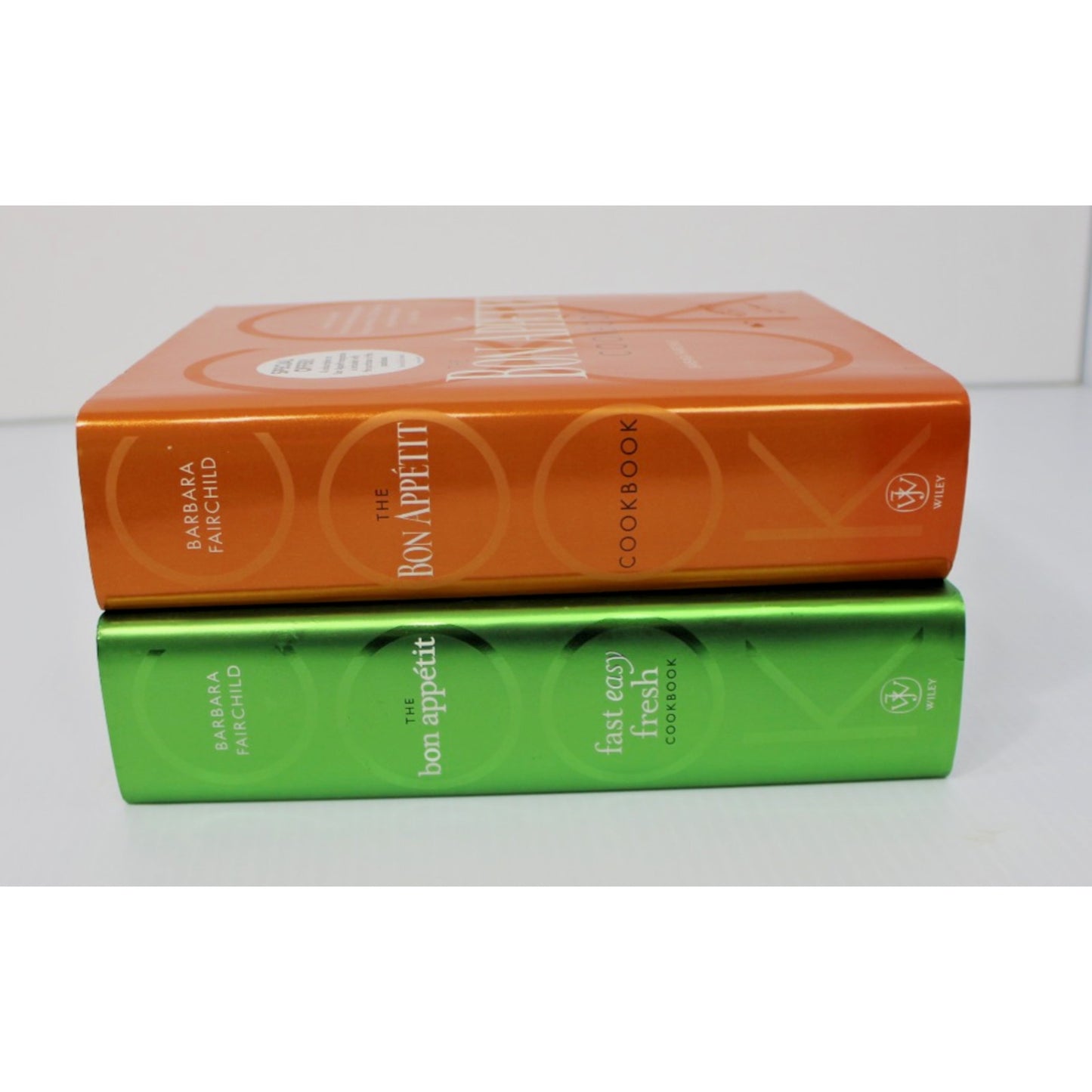 The Bon Appetit Cookbook + Fast Easy Fresh Cookbook- Barbara Fairchild, Lot of 2
