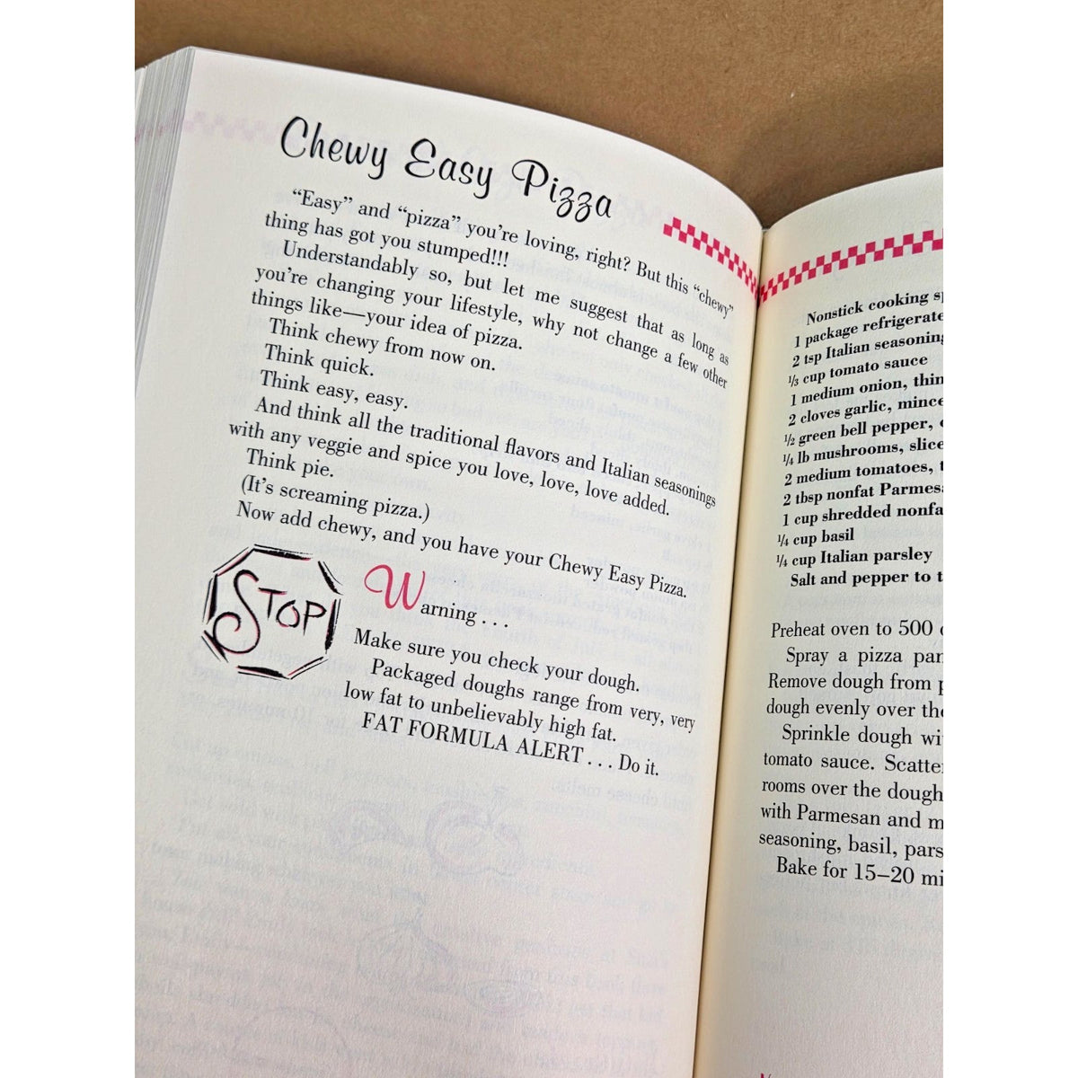 Vintage Throwback 1996 "C'mon America, Let's Eat!" Cookbook by Susan Powter