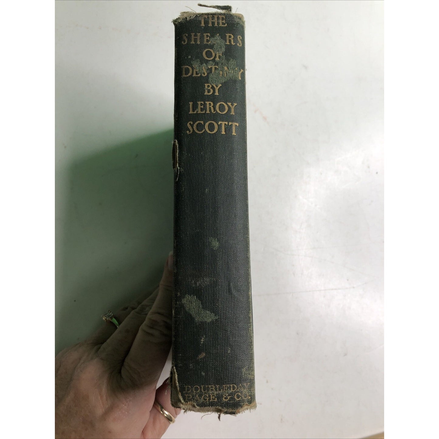 The Shears Of Destiny By Leroy Scott - HC - 1910 - Illus. By Alexander Popini