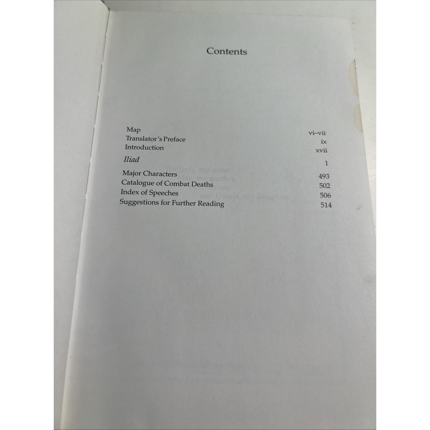 Iliad by Homer; Lombardo, Stanley (TRN); Murnaghan, Sheila (INT) HC DJ 1997