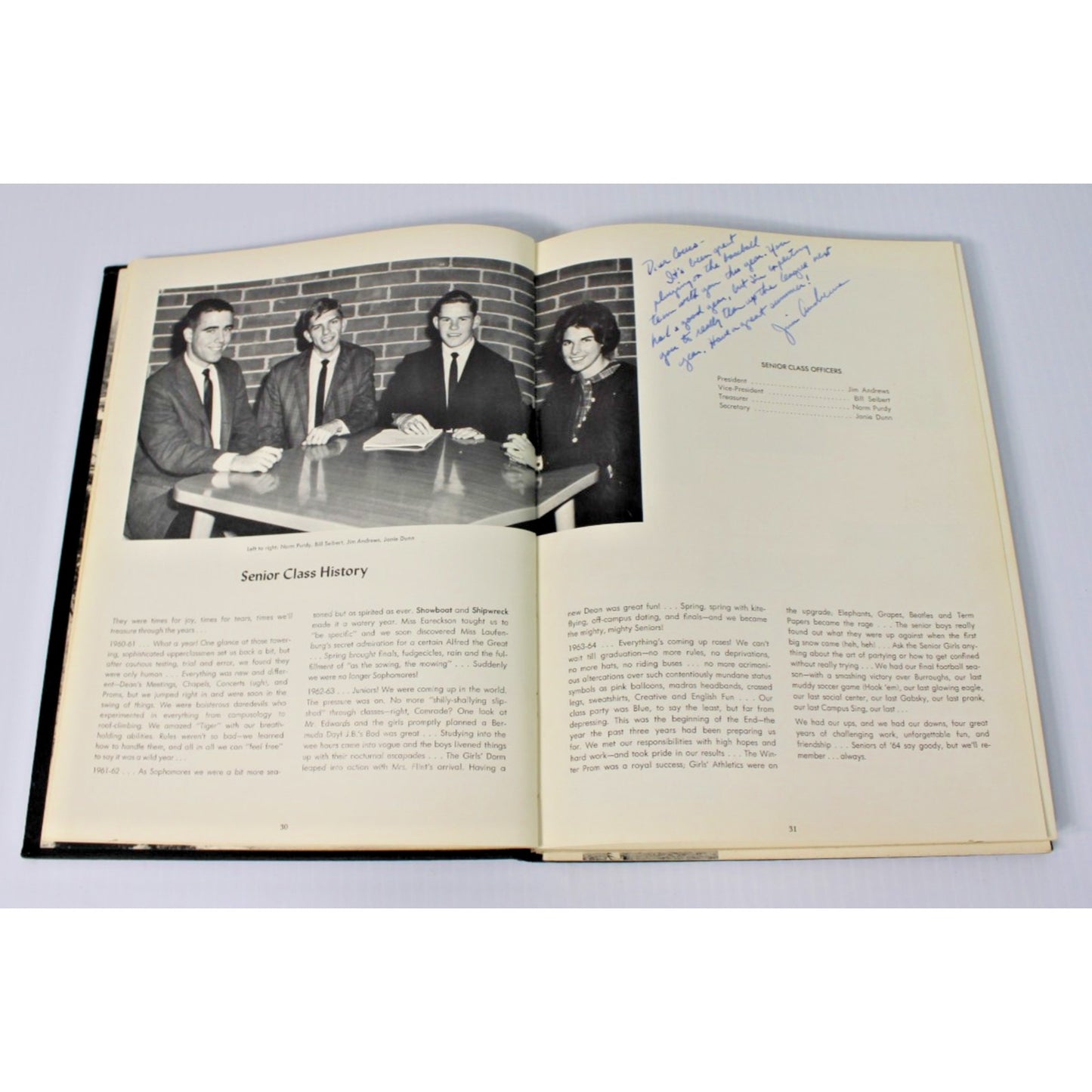 Vintage 1964 The Blade Yearbook, Principia Upper School, St. Louis MO Missouri